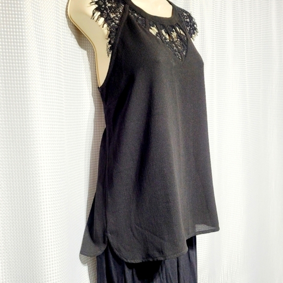 NWT 41 Hawthorn Eyelash Lace Blouse (S) - Picture 3 of 10